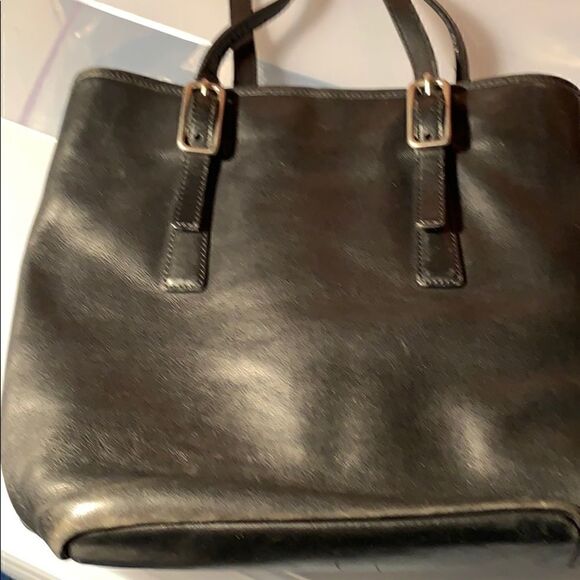 Euc Coach Legacy black leather tote purse bucket bag vintage c2w-9803 - Picture 11 of 12